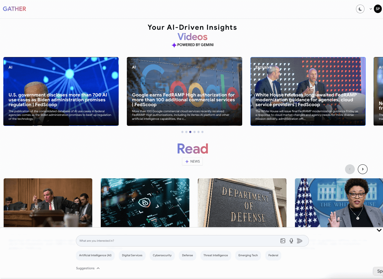 Gather • AI News Aggregator-image